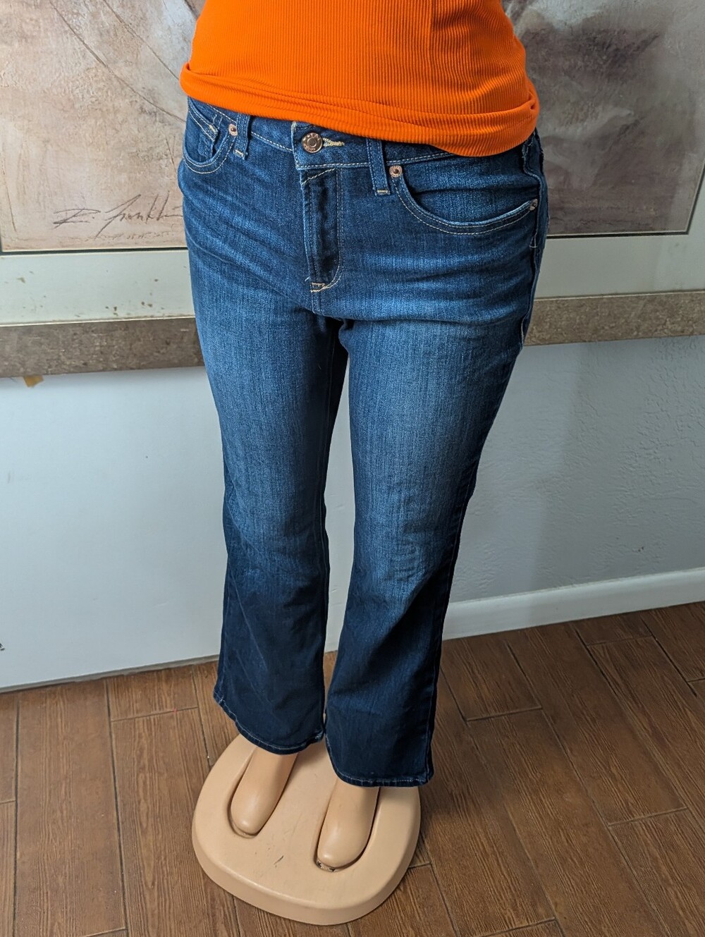 Ariat Women's R.E.A.L High Rise Ballary Boot Cut Jeans size 29